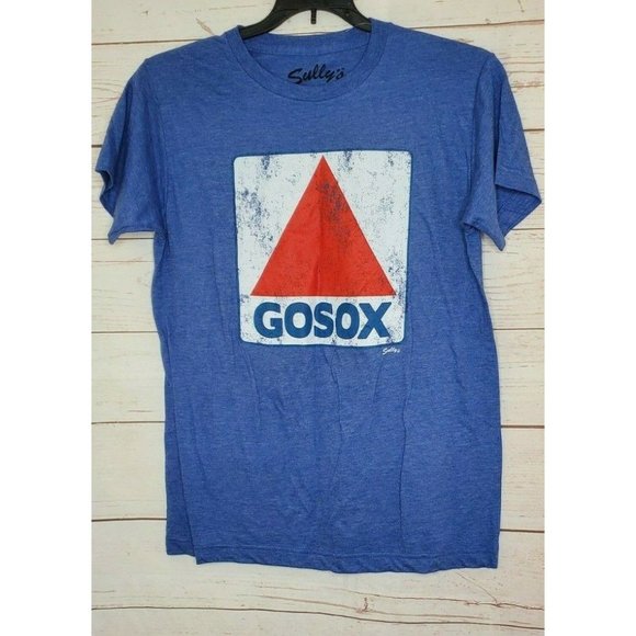 Boston Red Sox Fenway Citgo Sign Go Sox Logo Men Small Sully T Shirt - Picture 2 of 6